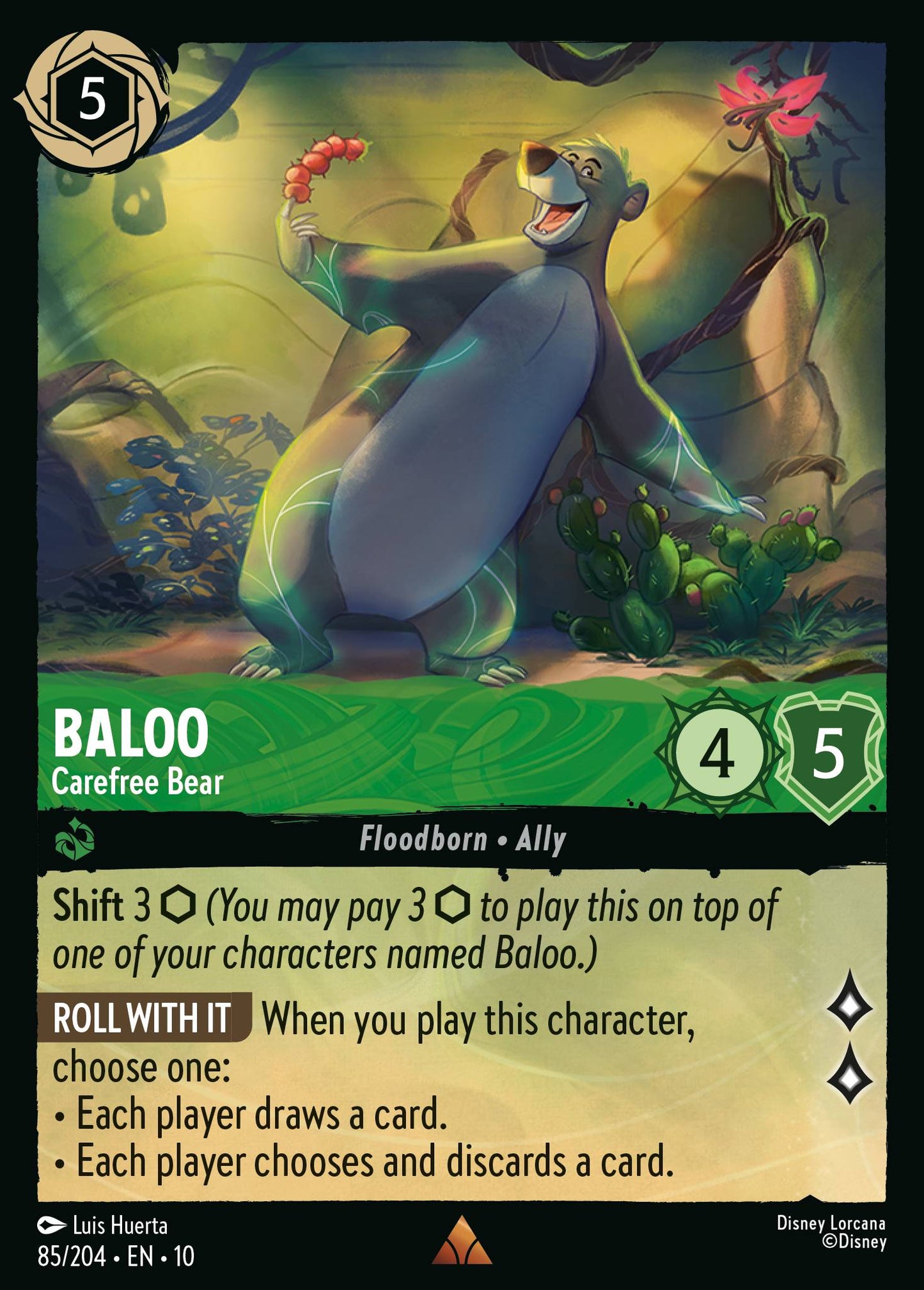 085/204 - Baloo - Carefree Bear - Whisper in the Wind