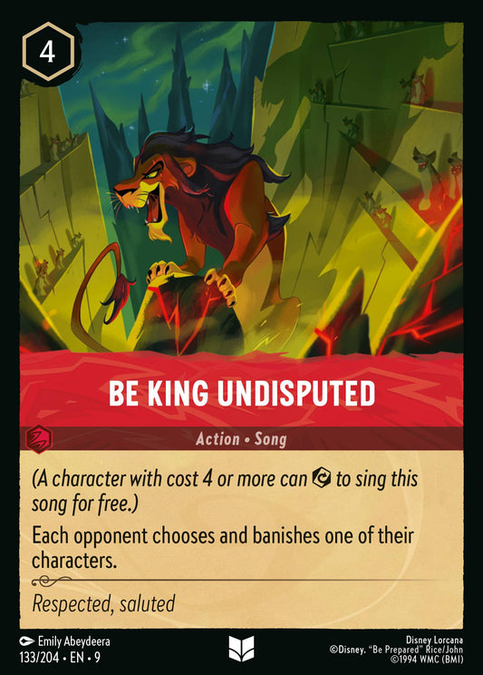 133/204 - Be King Undisputed - Fabled