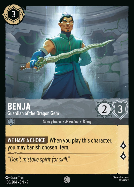 180/204 - Benja - Guardian of the Dragon Gem - Fabled