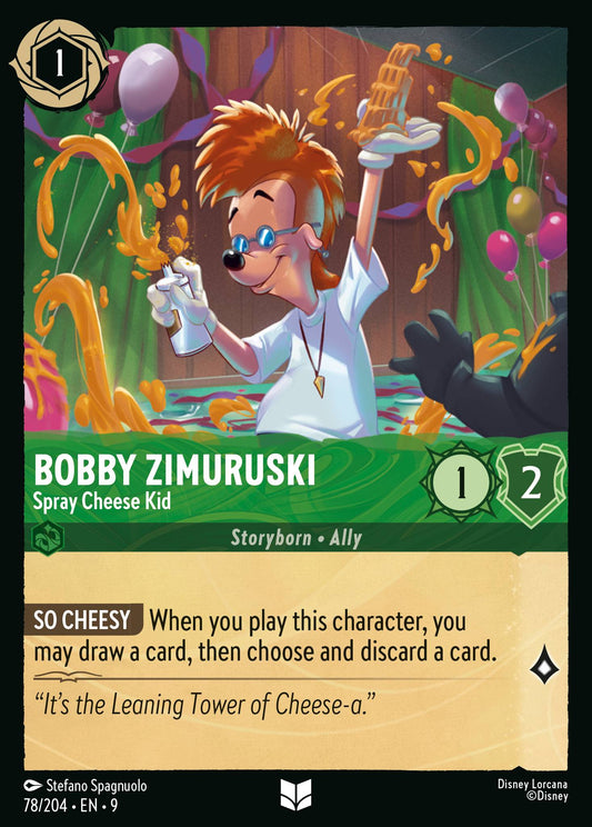 078/204 - Bobby Zimurski - Spray Cheese Kid - Fabled