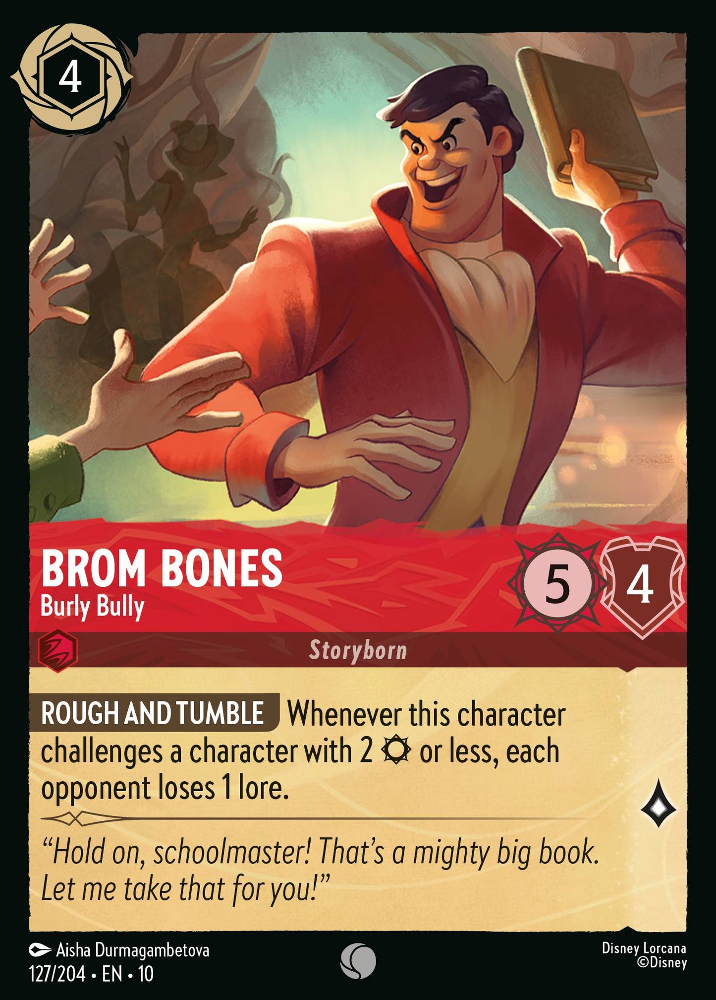 127/204 - Brom Bones - Burly Bully - Whisper in the Wind