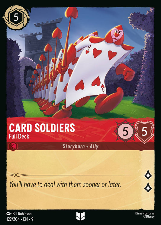 122/204 - Card Soldiers - Full Deck - Fabled