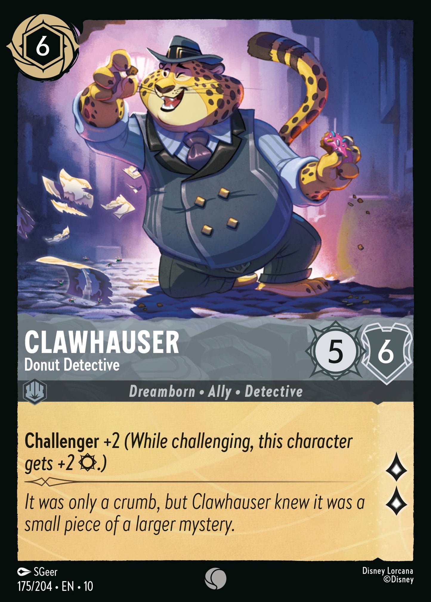 175/204 - Clawhauser - Donut Detective - Whisper in the Wind