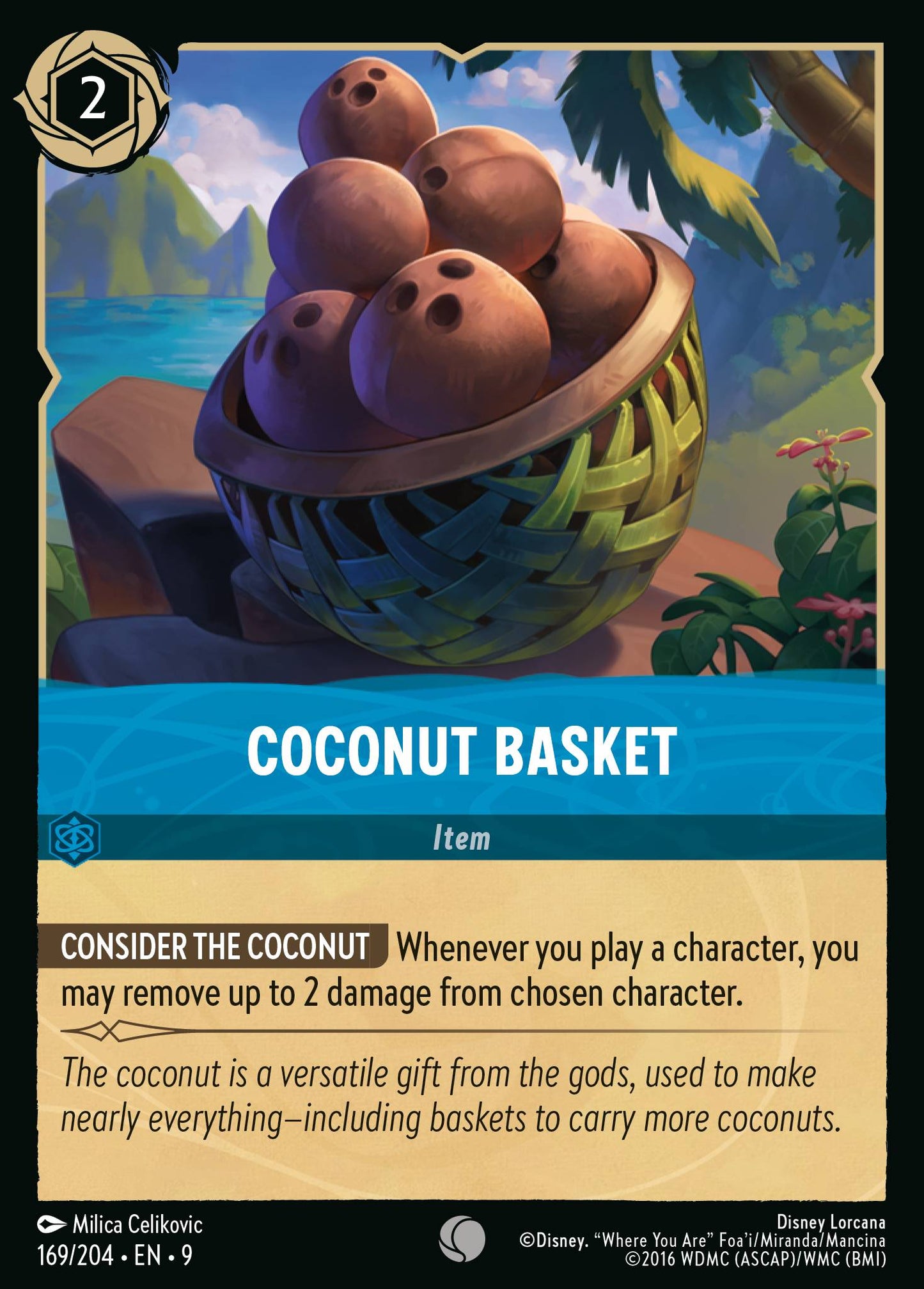 169/204 - Coconut Basket - Fabled