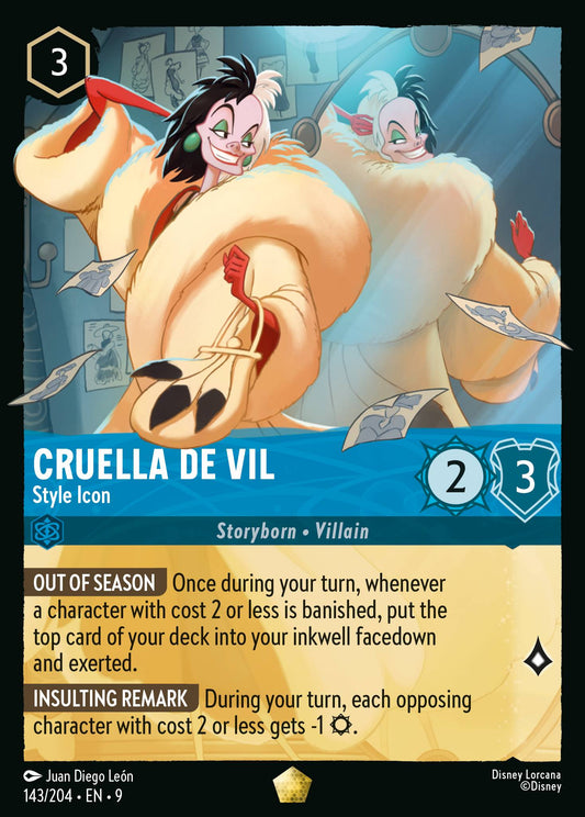 143/204 - Cruella De Vil - Style Icon - Fabled