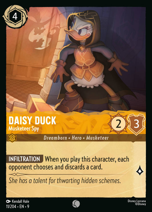 011/204 - Daisy Duck - Musketeer Spy - Fabled