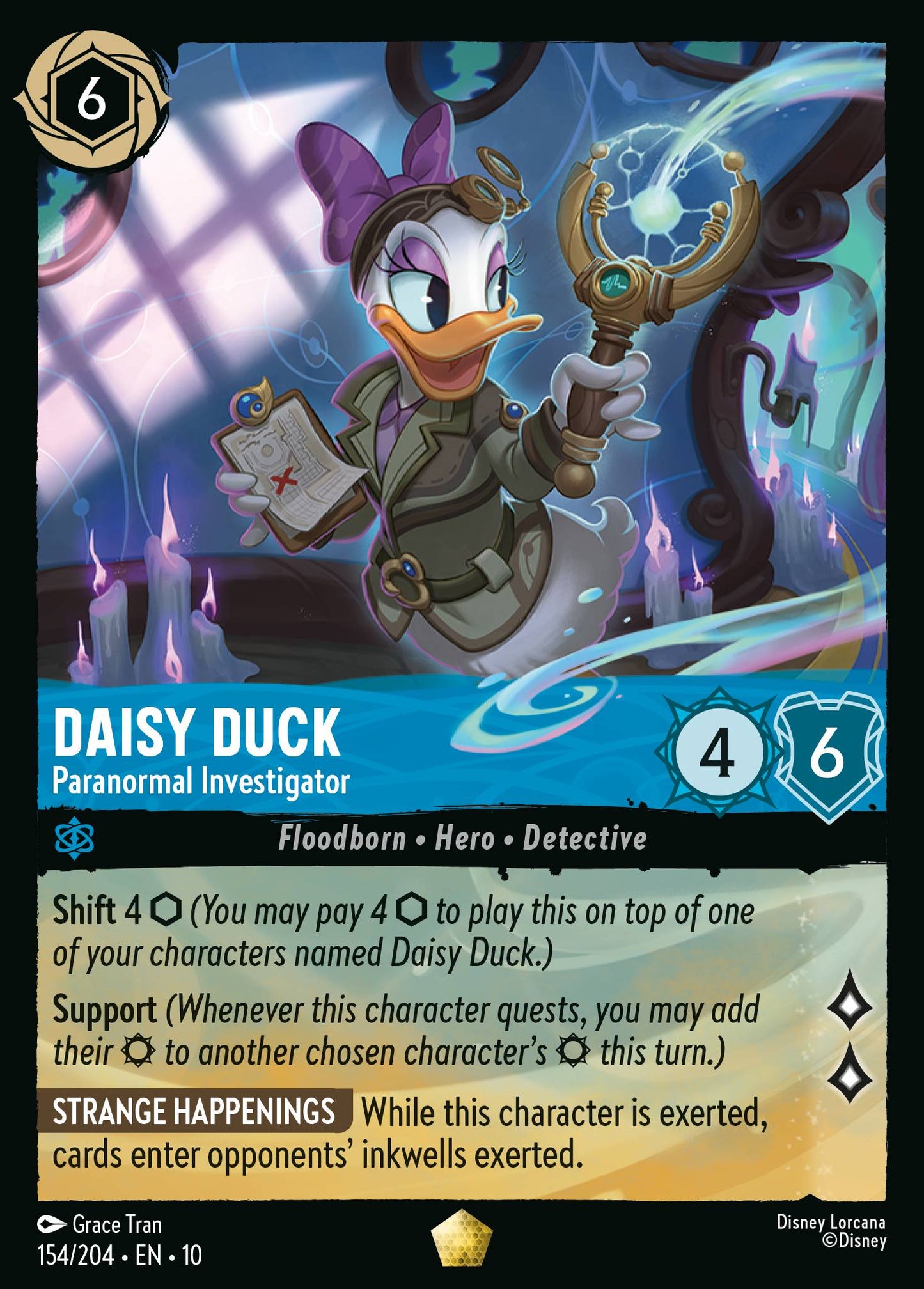 154/204 - Daisy Duck - Paranormal Investigator - Whisper in the Wind