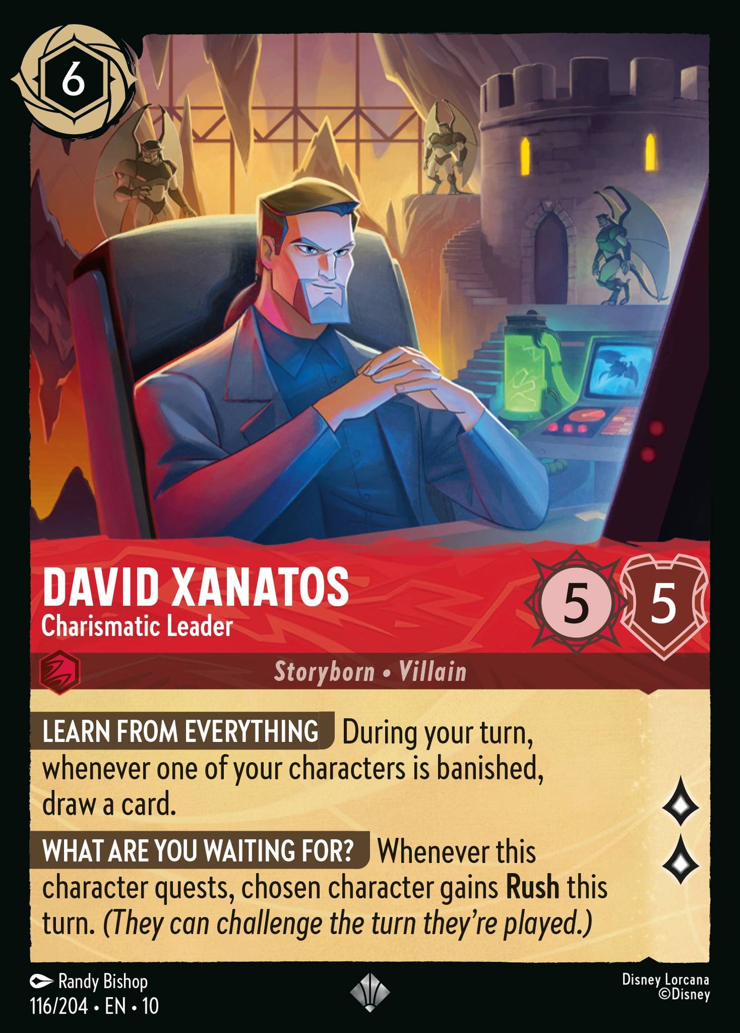 116/204 - David Xanatos - Charismatic Leader - Whisper in the Wind