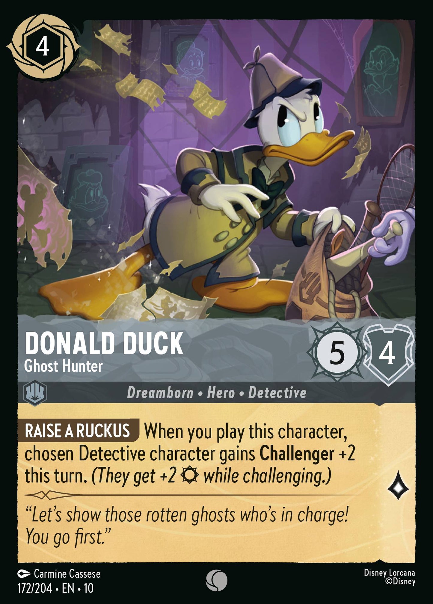 172/204 - Donald Duck - Ghost Hunter - Whisper in the Wind