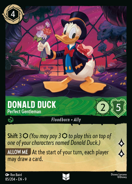 085/204 - Donald Duck - Perfect Gentleman - Fabled