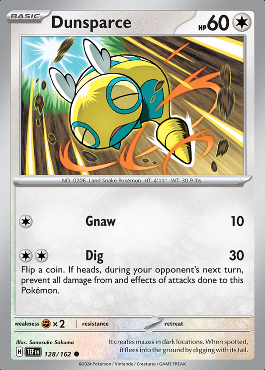 128/162 Dunsparce - Temporal Forces