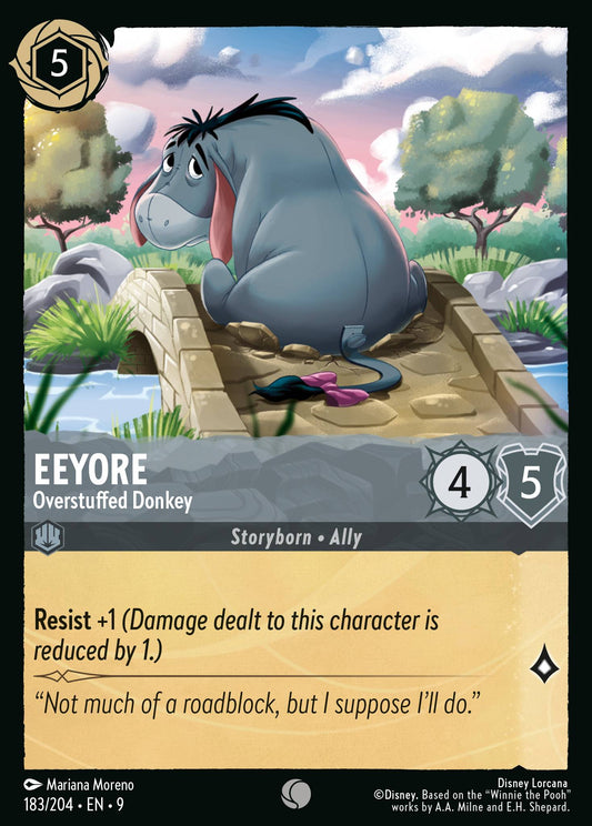 183/204 - Eeyore - Overstuffed Donkey - Fabled