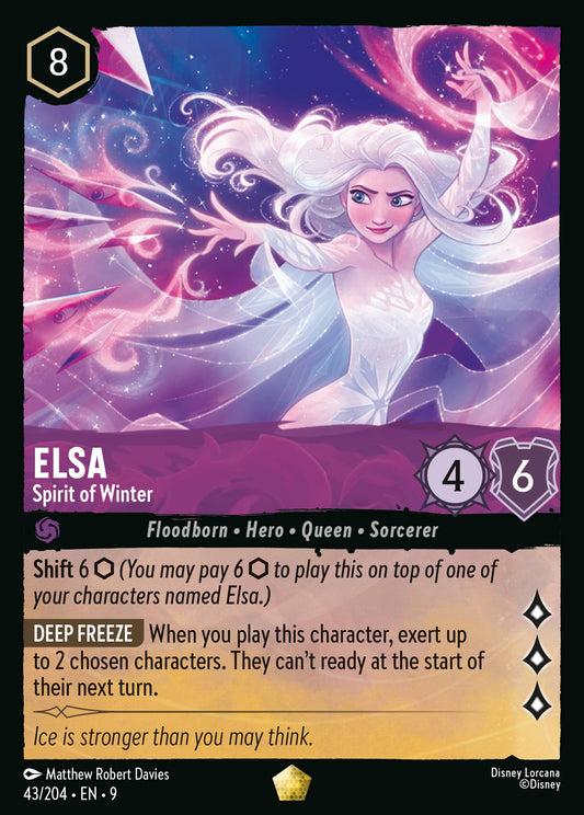 043/204 - Elsa - Spirit of Winter - Fabled