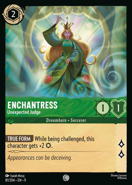081/204 - Enchantress - Unexpected Judge - Fabled