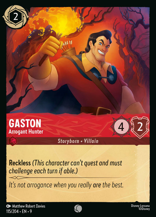 115/204 - Gaston - Arrogant Hunter - Fabled