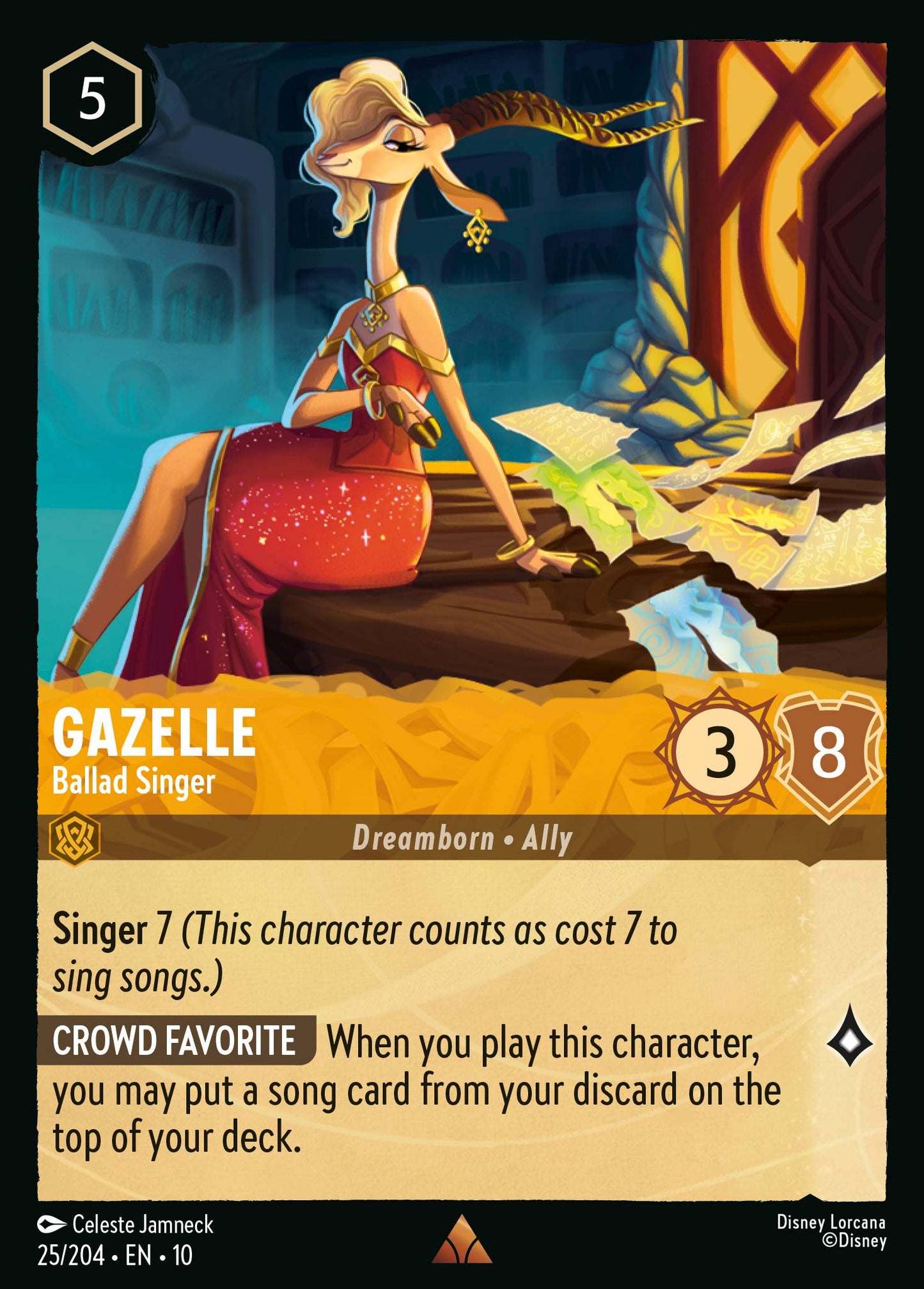 025/204 - Gazelle - Ballad Singer - Whisper in the Wind