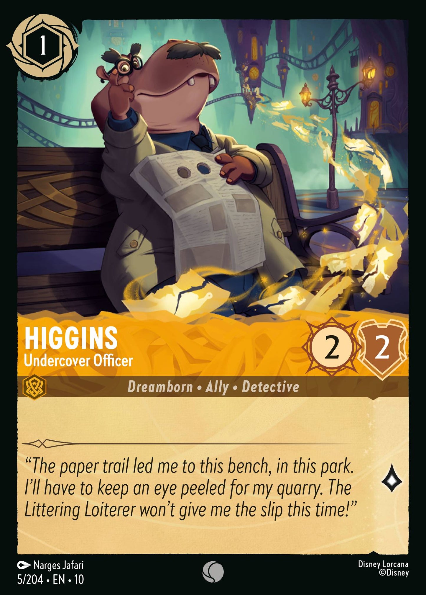 005/204 - Higgins - Undercover Officer - Whisper in the Wind