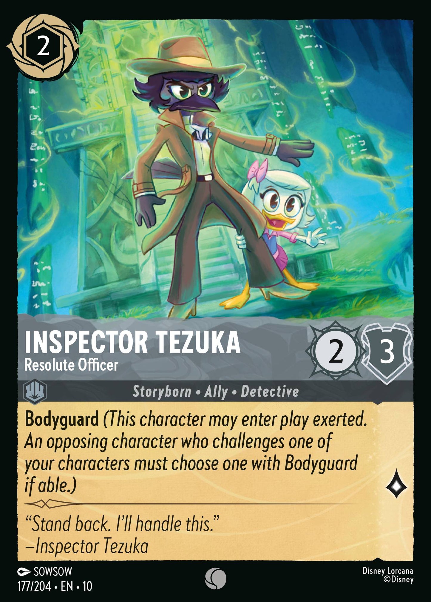 177/204 - Inspector Tezuka - Resolute Officer - Whisper in the Wind