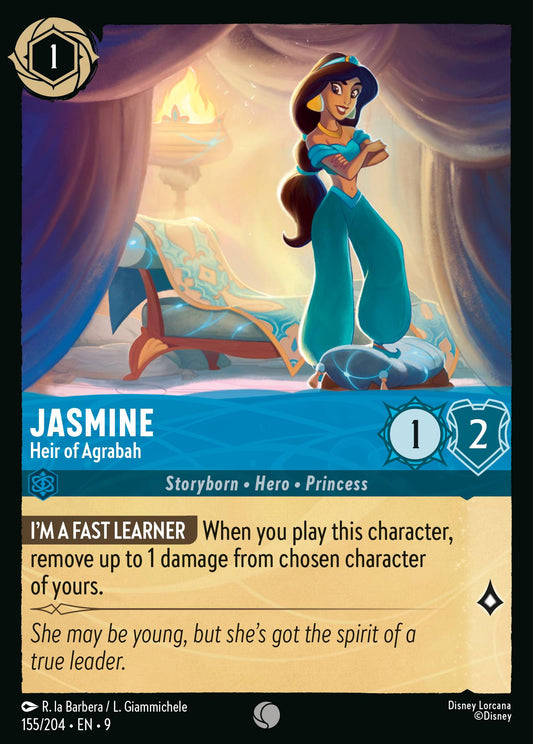 155/204 - Jasmine - Heir of Agrabah - Fabled