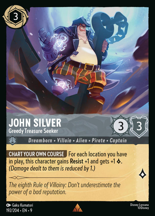 192/204 - John Silver - Greedy Treasure Seeker - Fabled