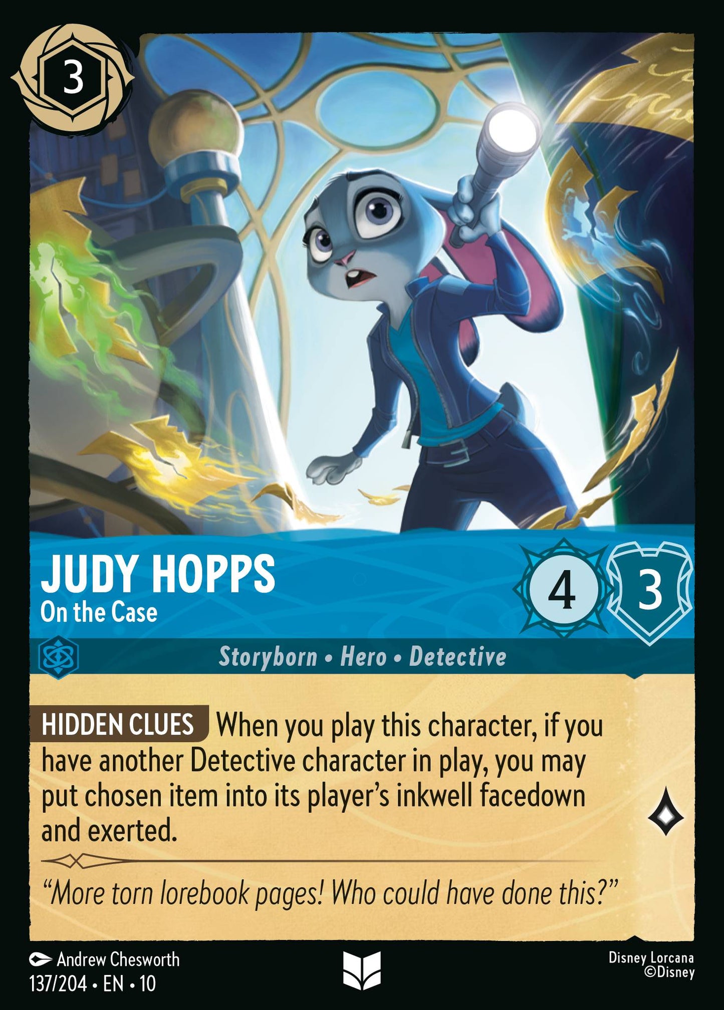 137/204 - Judy Hopps - On the Case - Whisper in the Wind