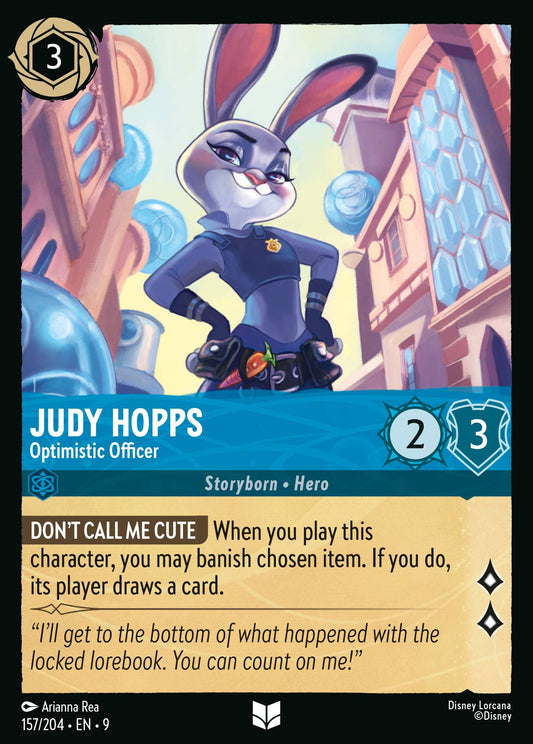 157/204 - Judy Hopps - Optimistic Officer - Fabled