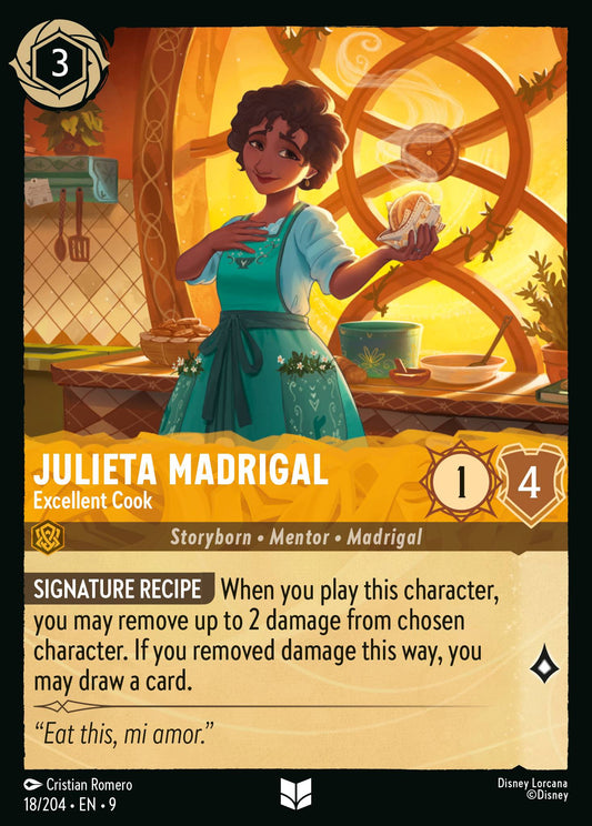 018/204 - Julieta Madrigal - Excellent Cook - Fabled