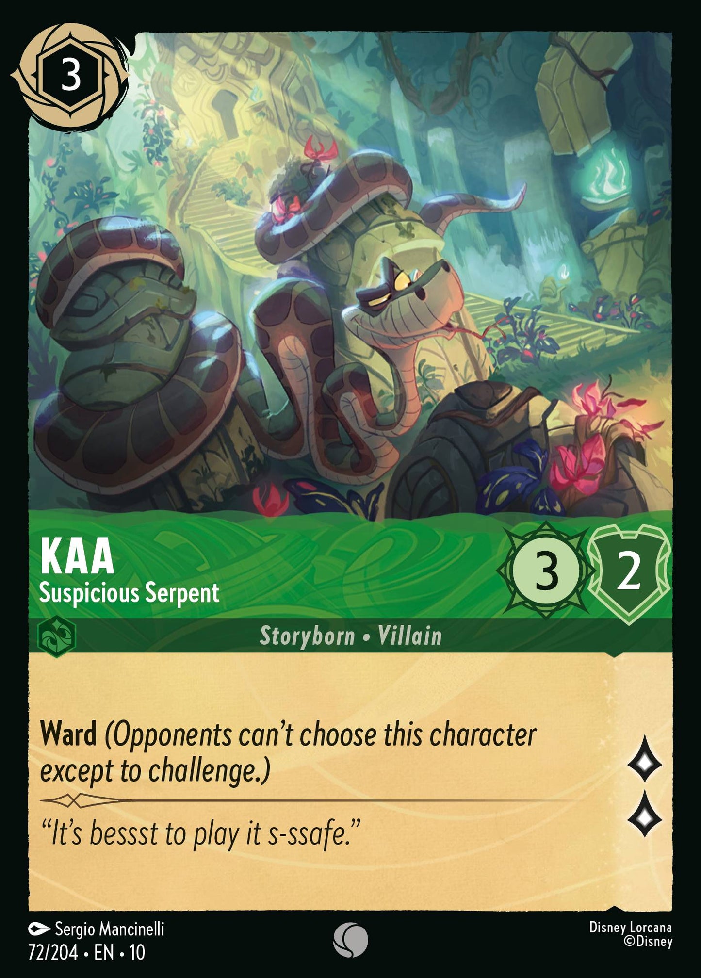 072/204 - Kaa - Suspicious Serpent - Whisper in the Wind