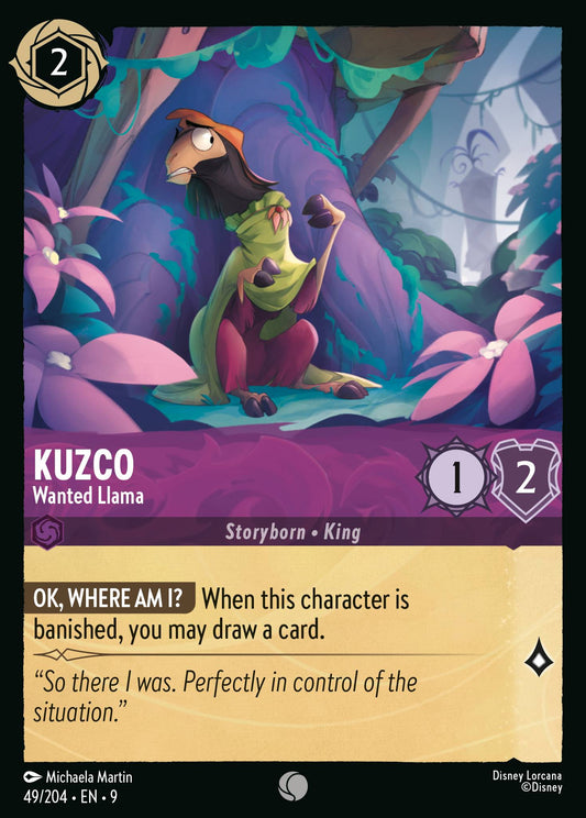 049/204 - Kuzco - Wanted Llama - Fabled