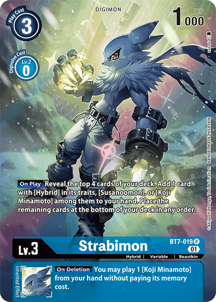 BT7-019R Strabimon (Alternate Art)