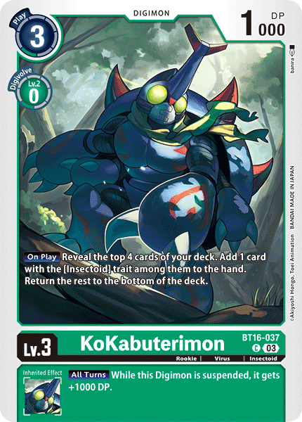 BT16-037C KoKabuterimon