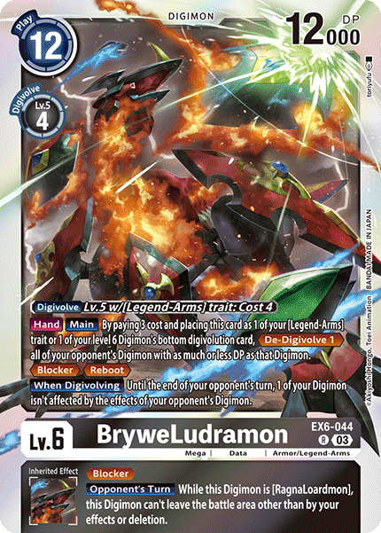 EX6-044R BryweLudramon