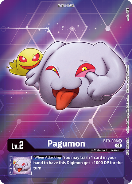 BT9-006U Pagumon (Box Topper)