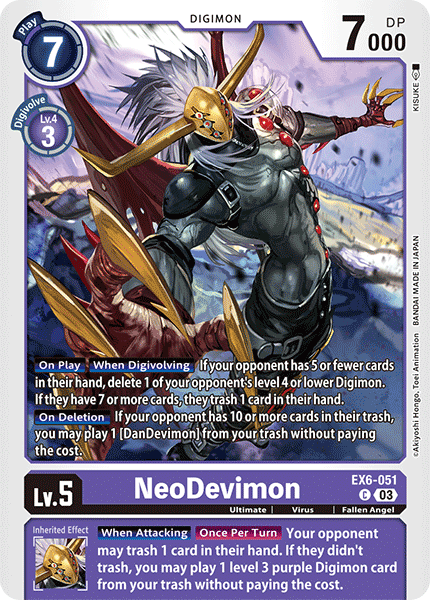 EX6-051C NeoDevimon