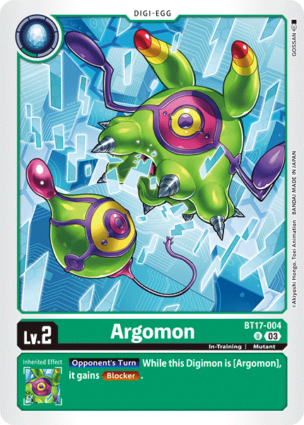 BT17-004UC Argomon