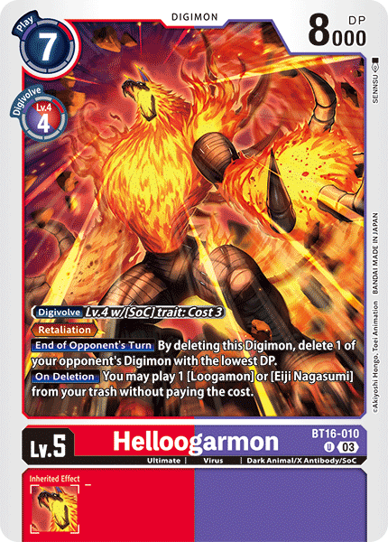 BT16-010UC Helloogarmon