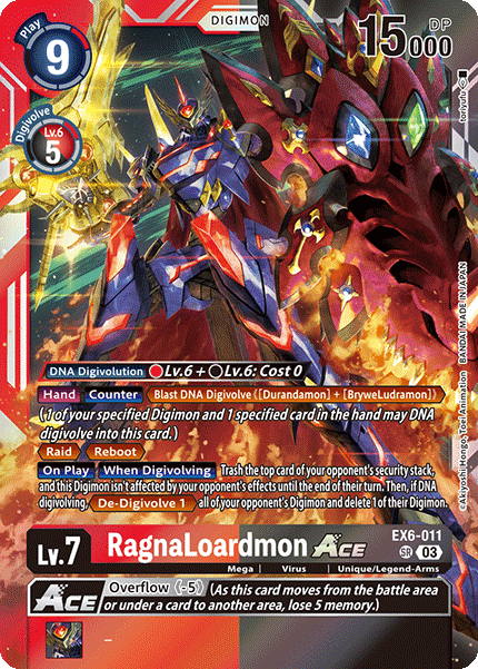 EX6-011SR RagnaLoardmon ACE