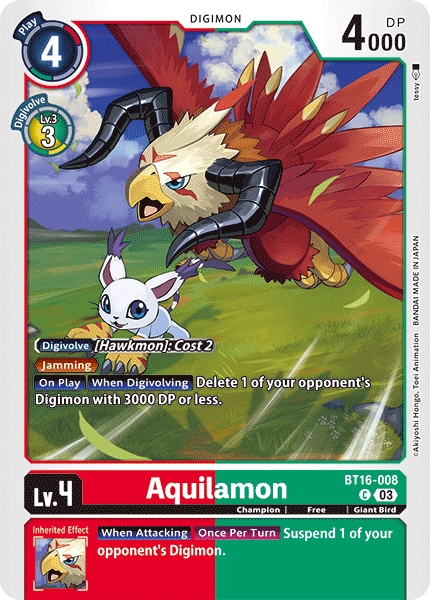 BT16-008C Aquilamon