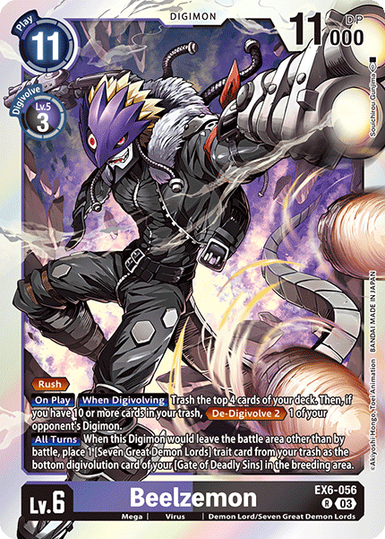 EX6-056R Beelzemon