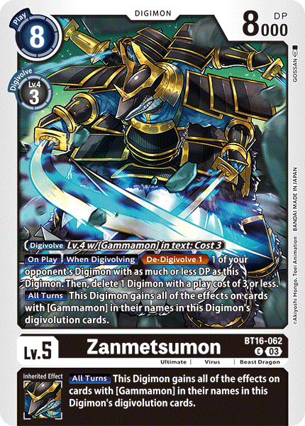 BT16-062C Zanmetsumon