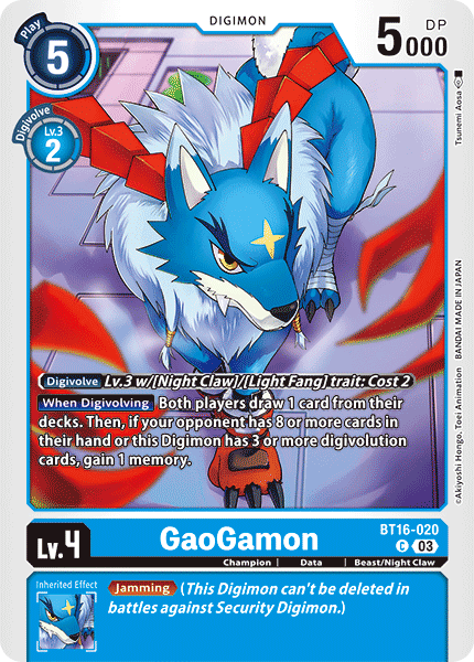 BT16-020C GaoGamon