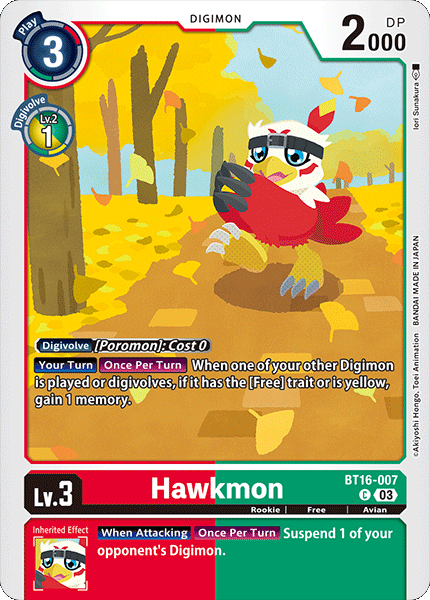 BT16-007C Hawkmon