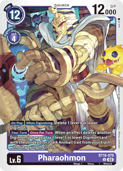 BT16-078UC Pharaohmon