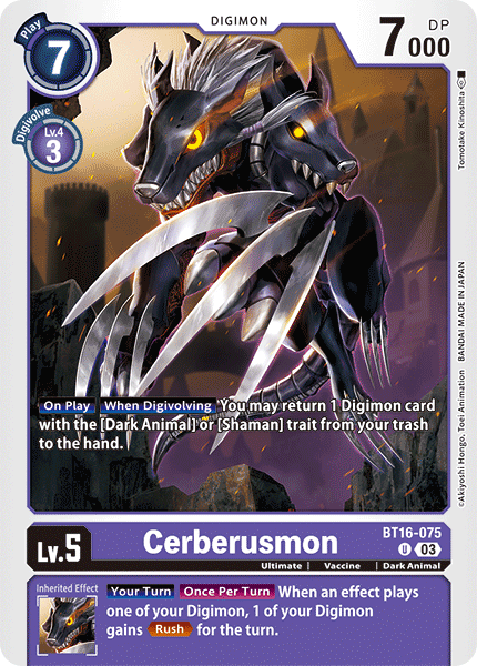 BT16-075UC Cerberusmon