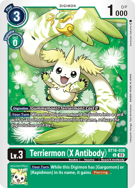 BT16-038UC Terriermon (X Antibody)