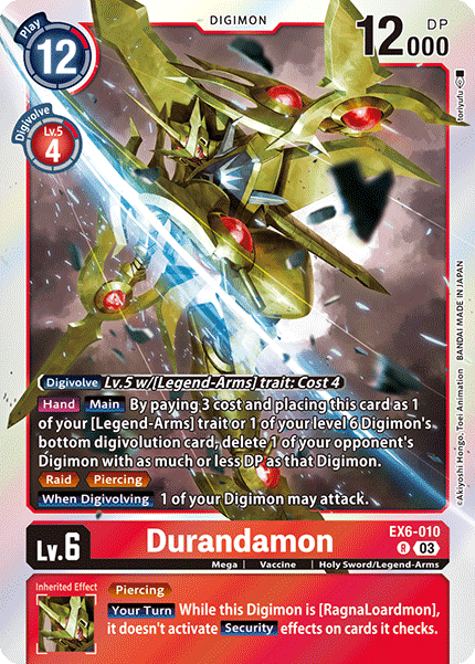 EX6-010R Durandamon