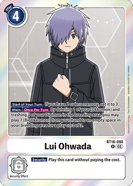 BT16-090R Lui Ohwada