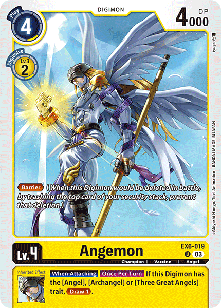 EX6-019UC Angemon