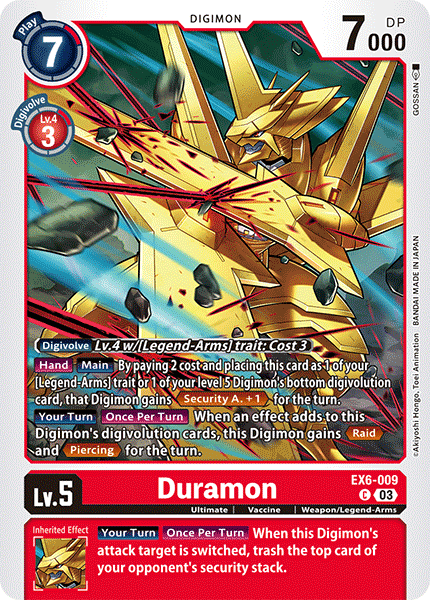 EX6-009C Duramon