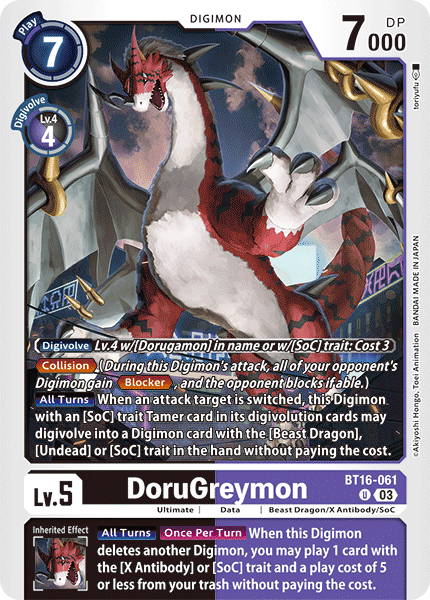 BT16-061UC DoruGreymon